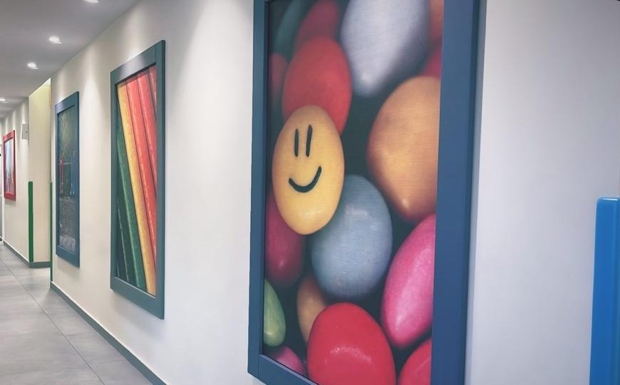 Corridor view of 123 Autism School